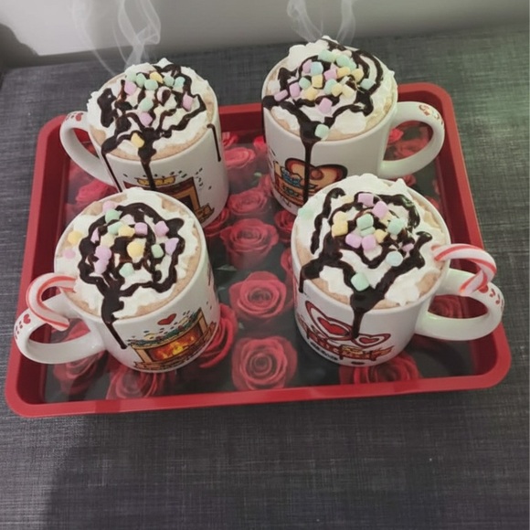 NORE’S NOVELTIES Handcrafted Decorative Serving/ Vanity Tray “VALDAY 3” - Picture 4 of 4